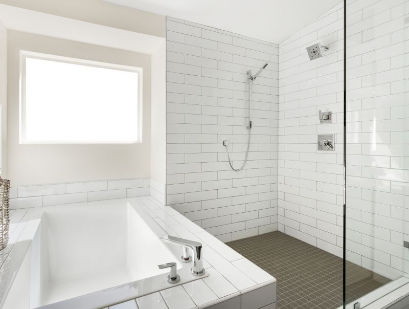 Renovated Shower Areas
